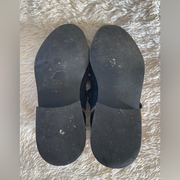 Sol Sana Ankle Boots with Gold Buckles - Picture 8 of 11